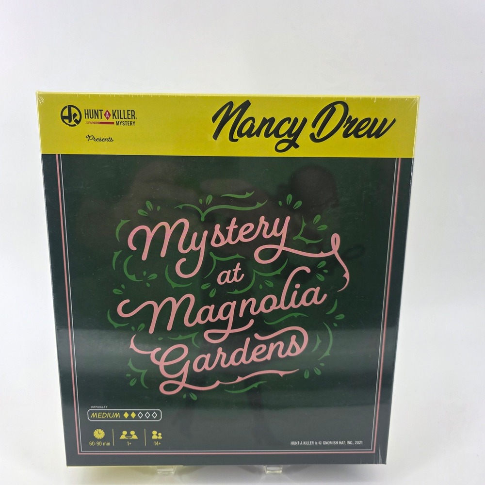 Hunt A Killer Nancy Drew Mystery at Magnolia Gardens Board Game New 2021 14+